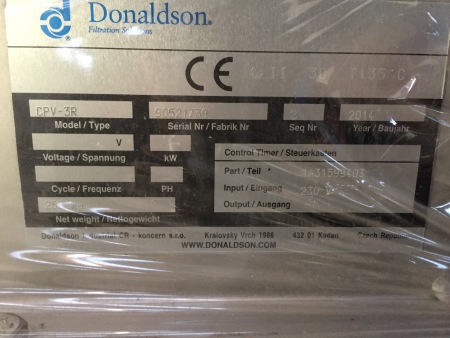 Donaldson filterkast CPV-3R